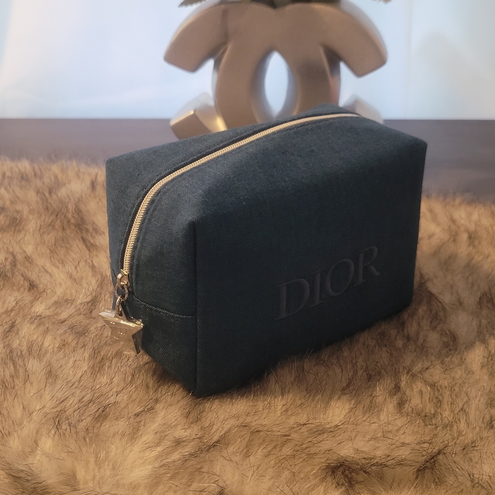 Dior Denim cosmetic pouch - Picture 2 of 7